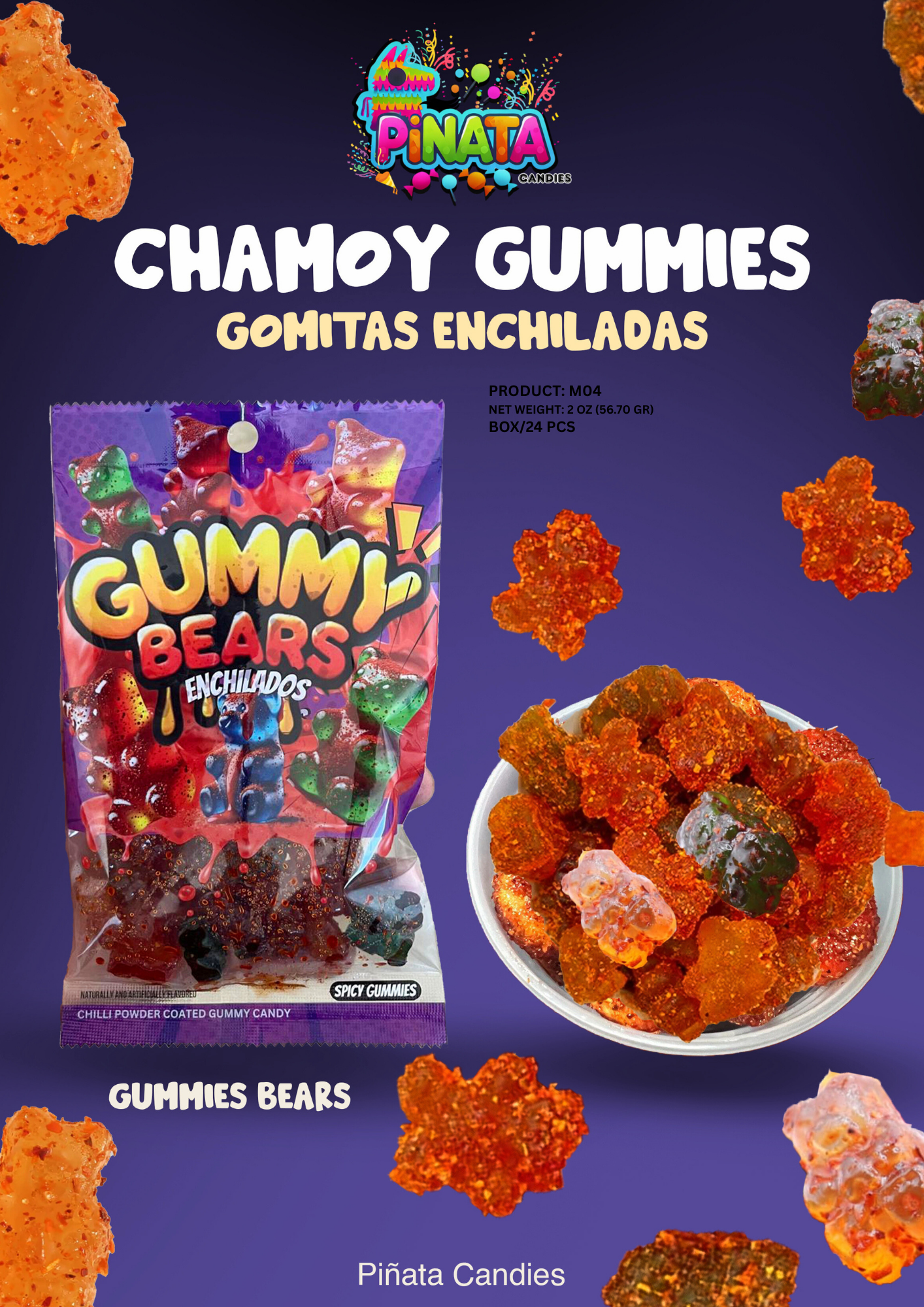 GUMMY BEARS ENCHILADOS
